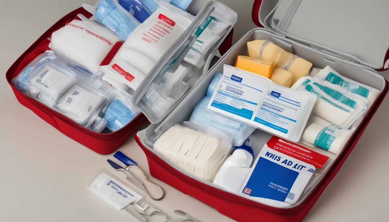 restocking first aid kit