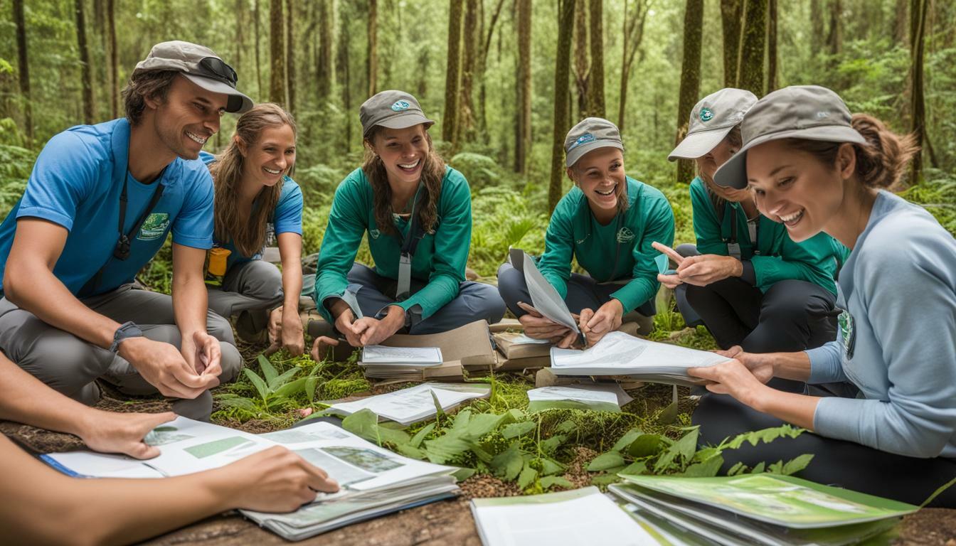 Training and Education for Eco-Volunteers
